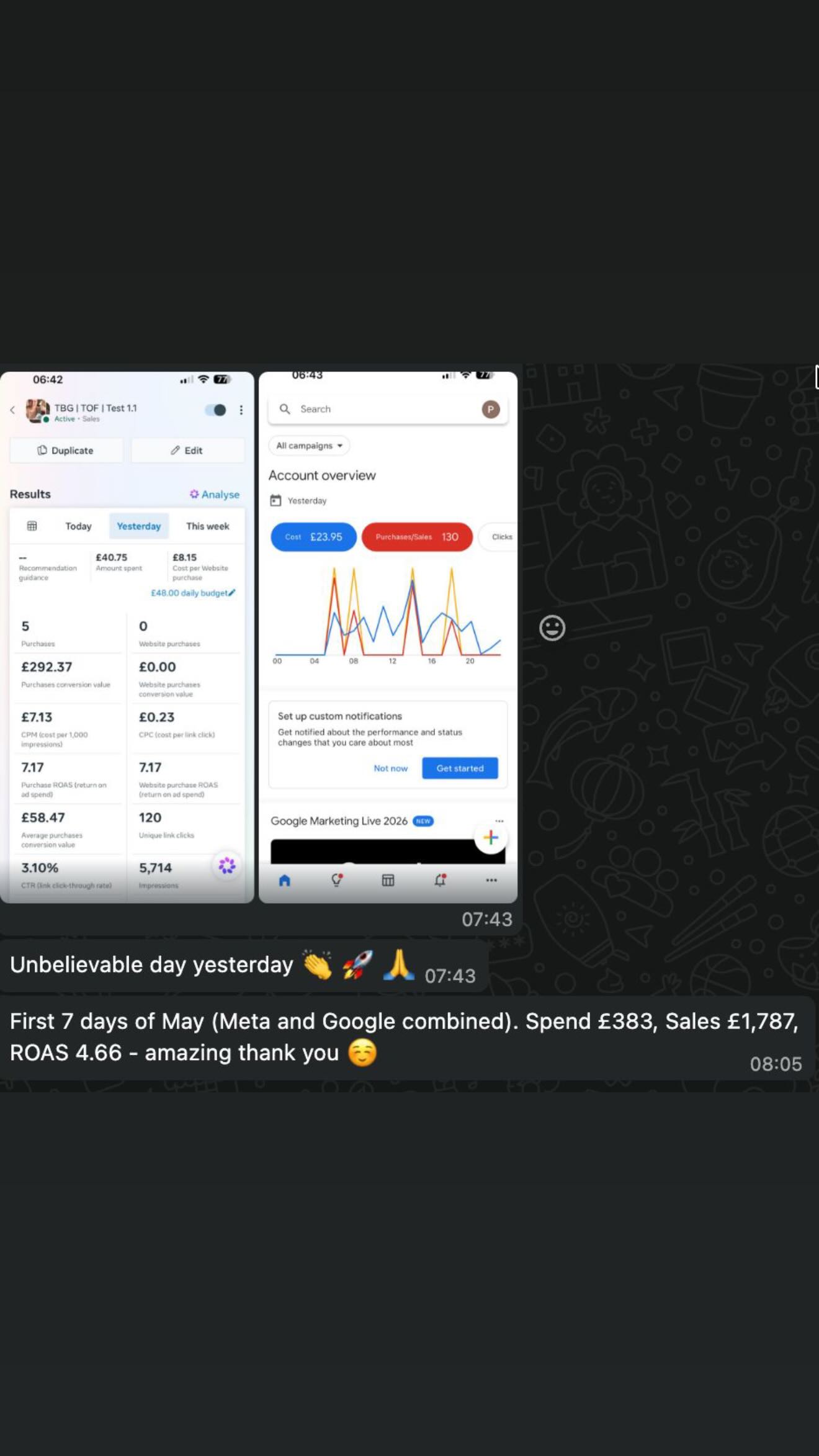 Ad account result 015
